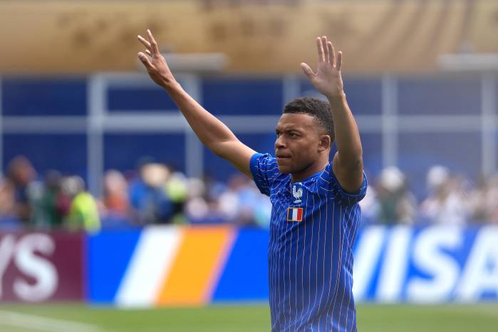 Kylian Mbappé de Francia.