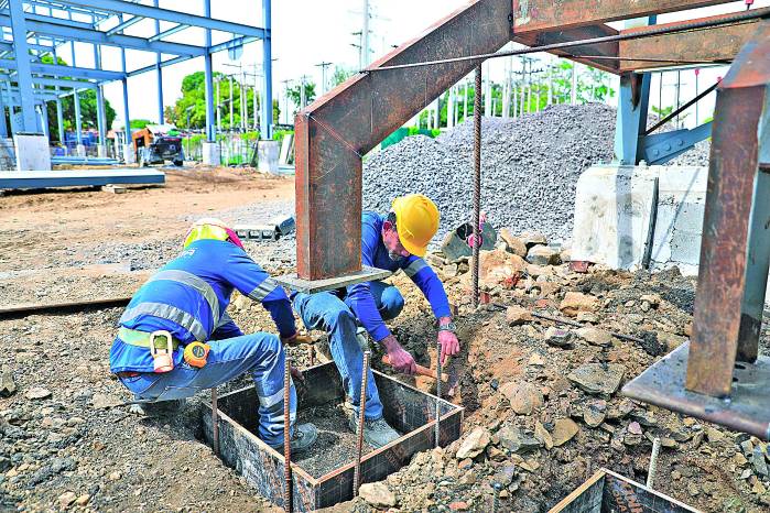 Los talleres llevan un porcentaje de avance de entre el 10 y el 30%.