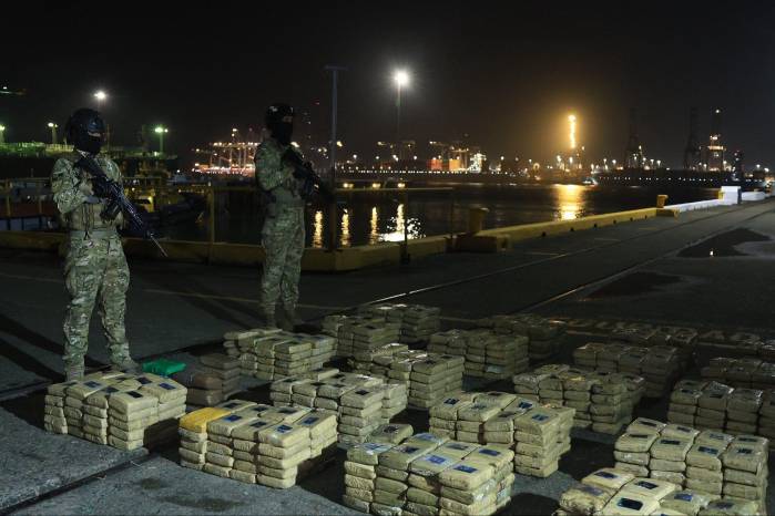 Un contenedor procedente de Ecuador ocultaba droga con destino final a Georgia.