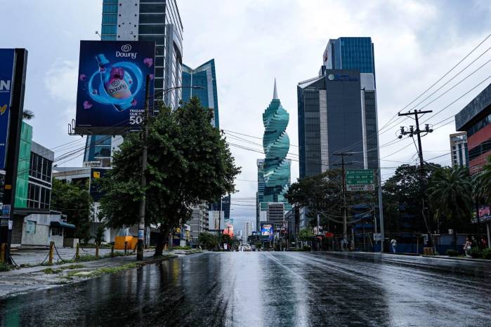 Vista de la ciudad de Panamá.