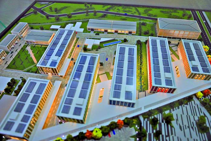 Maqueta del Plan Integral de Transformación del Inadeh.