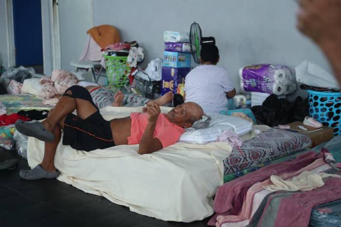 Los damnificados permanecen por el momento en el gimnasio ‘Beto’ Remón, pero serán reubicados a hoteles.