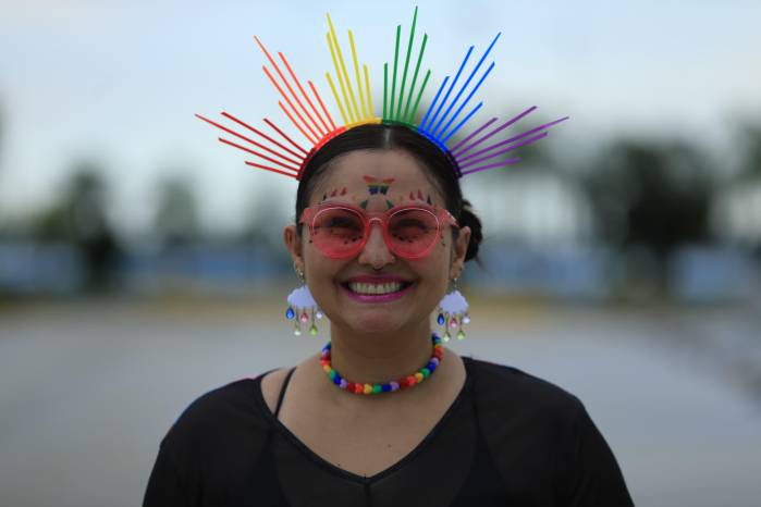 Participantes del desfile Panama Pride 2025.