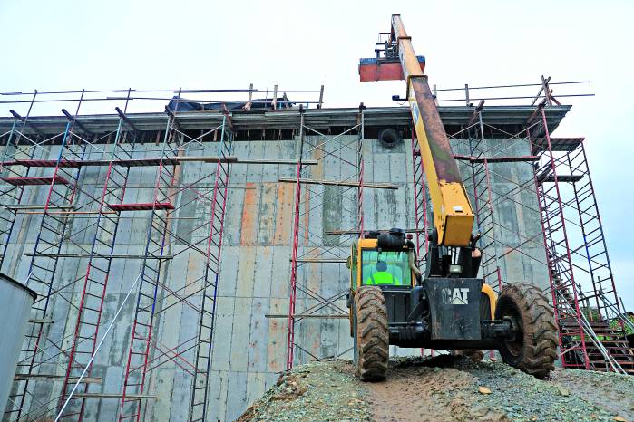 El nuevo tanque de agua en Altos de Tocumen tendrá capacidad para 3 millones de galones.