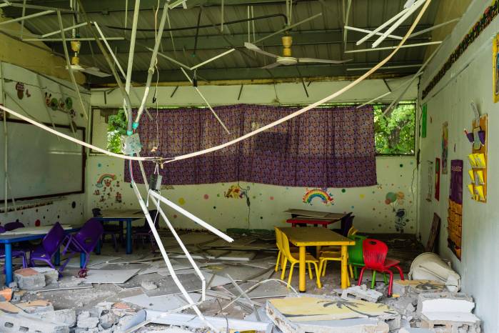 Los daños en escuelas y las interrupciones de servicios básicos agravan las necesidades de las familias afectadas. Unicef busca $2.57 millones para sostener su respuesta humanitaria.