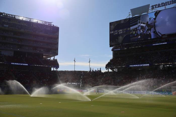 El estadio Levi's el pasado jueves, previo al partido del grupo D del Mundial de la FIFA 2026 entre Paraguay y Australia en Santa Clara, California (Estados Unidos). EFE/ Miguel Gutiérrez