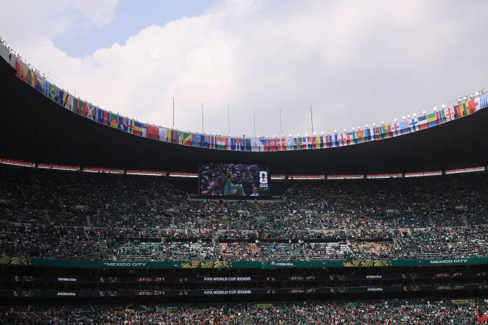 Vista panorámica del Estadio Ciudad de México.