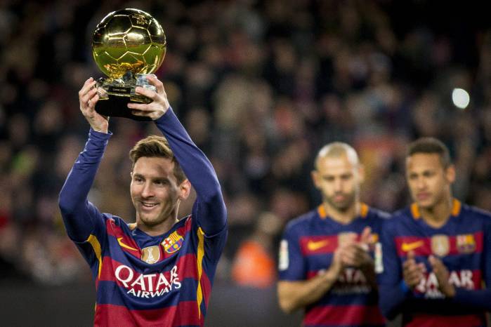 Lionel Messi se ha llevado hasta el momento hasta ocho premios del Balón de Oro.