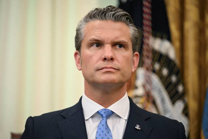 El secretario de Guerra de Estados Unidos, Pete Hegseth, en una imagen de archivo.