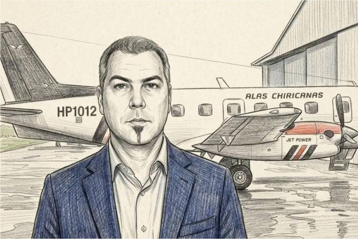 Arte de Ali Zaki Hage Jalil, investigado por su presunta vinculación con la explosión del vuelo 901 de Alas Chiricanas.