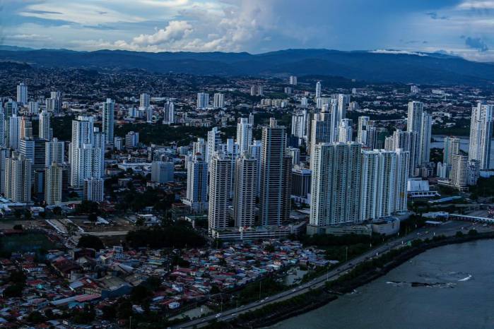 Postal de la ciudad capita de Panamá.