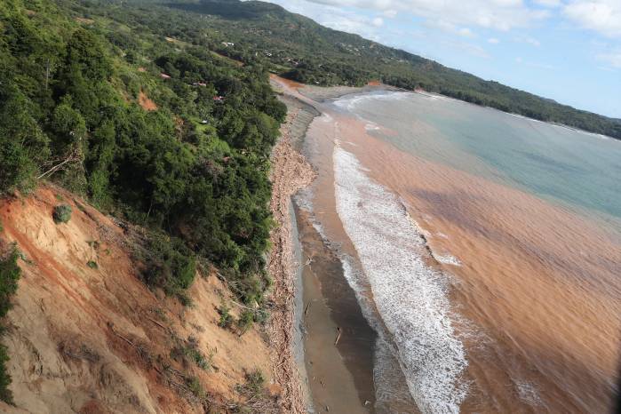 El Instituto de Geociencias también investiga los cambios reportados en el relieve costero de sectores cercanos al mar