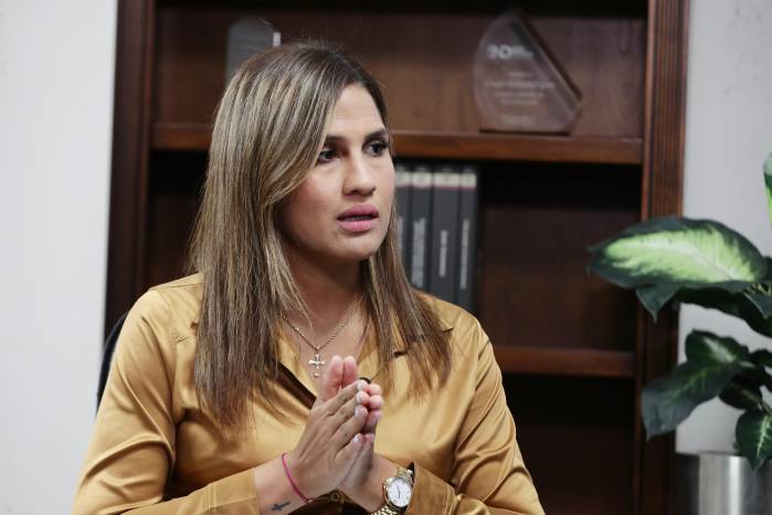 Alexandra Brenes, diputada independiente por el distrito de San Miguelito.