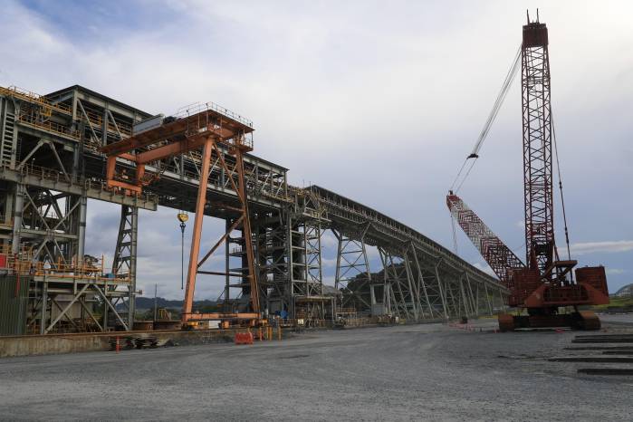 Cobre Panamá ya cuenta con la maquinaria y el puerto necesarios para procesar y exportar el material.