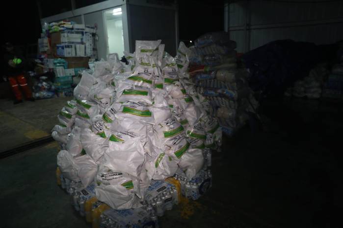 Los reclamos que señalan desabastecimiento o supuestos desvíos en el reparto de bolsas de comida.