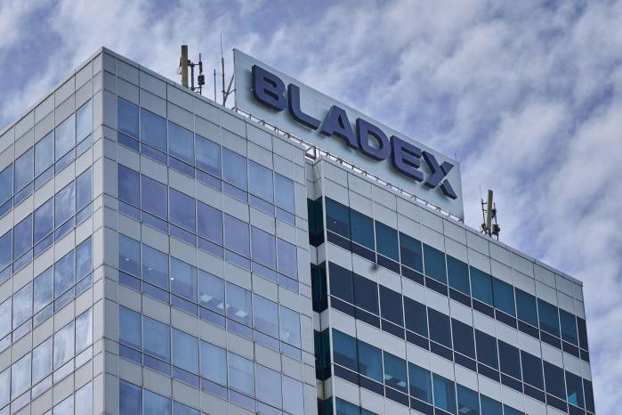 Fotografía del 4 de Junio de 2026 cedida por Bladex que muestra la fachada del edificio de Bladex en Ciudad de Panamá.