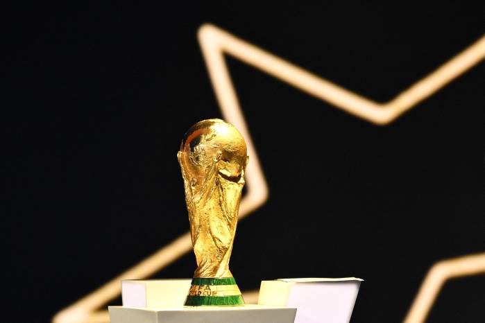 El trofeo que recibe el equipo campeón de la Copa Mundial de la FIFA 2026.