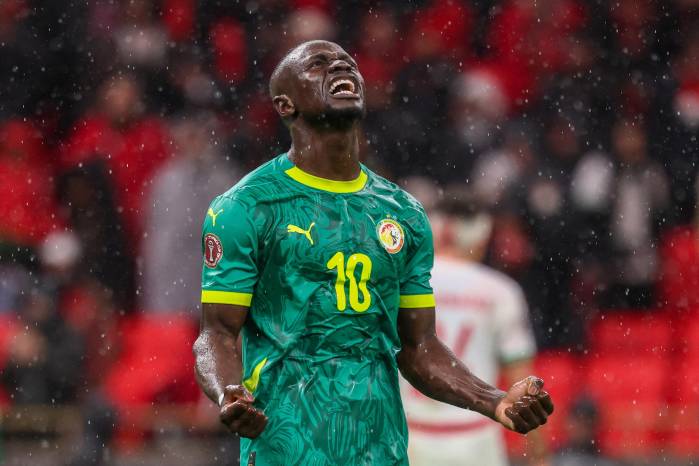 El delantero de Senegal, Sadio Mané.