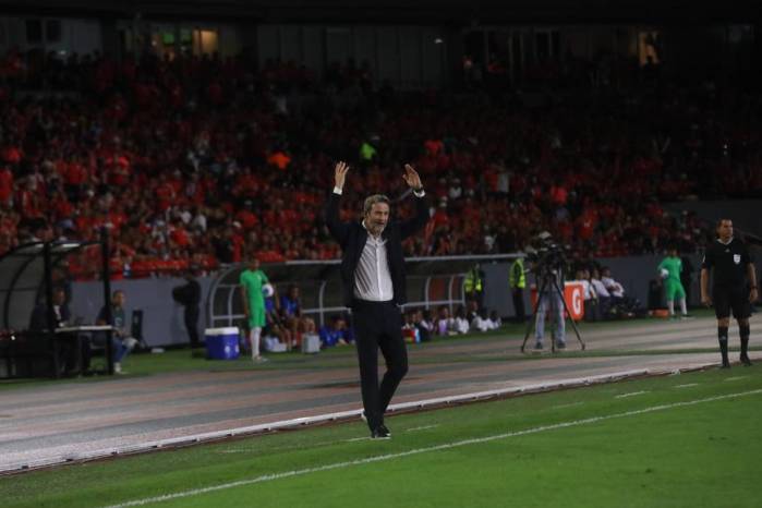Thomas Christiansen, director técnico de la selección de Panamá.