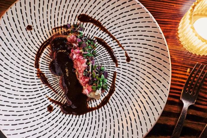 Lengua sous vide