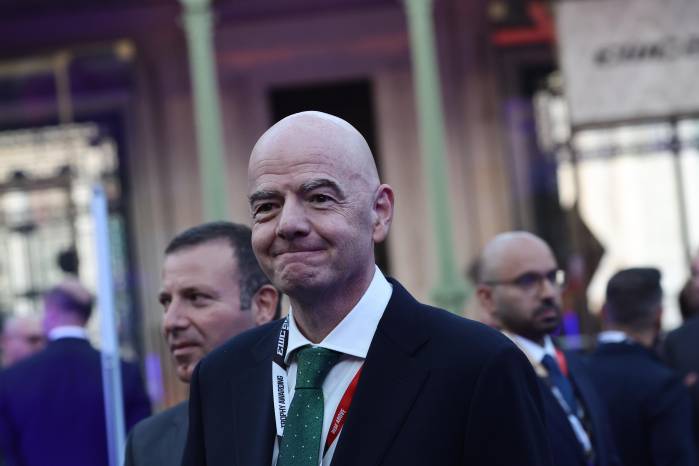 El presidente de la FIFA, Gianni Infantino.