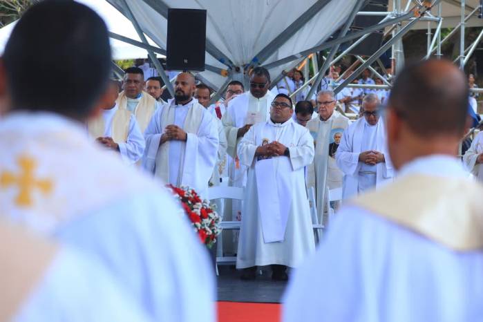 La celebración de la Fiesta de la Divina Misericordia también fue celebrada en este día.