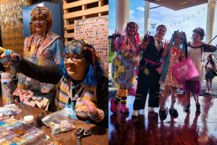 Alguno de los mercaditos temáticos realizados.