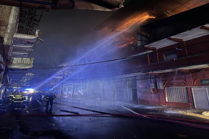 Este es el tercer incendio registrado en el Casco Antiguo en menos de una semana.