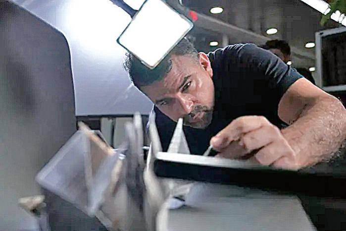 El director de la película, Arturo Montenegro.