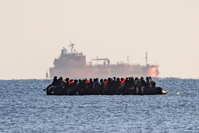 El bote partió desde Normandía, en un punto situado más al oeste de lo habitual para este tipo de travesías.