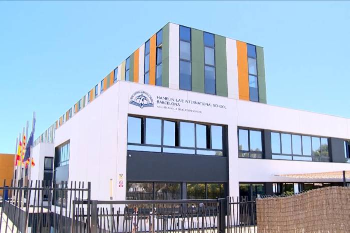 Imagen del centro barcelonés Hamelin-Laie International School.