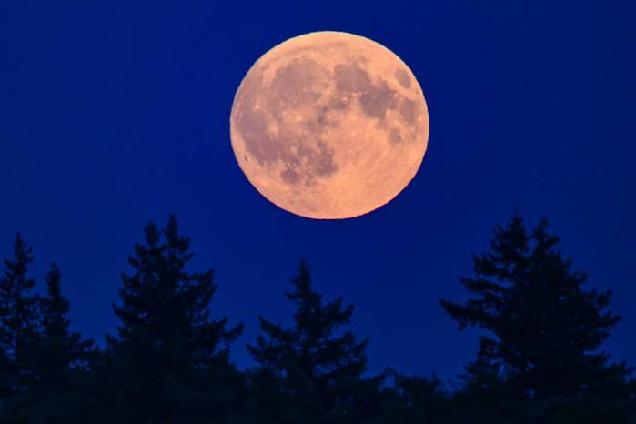 Durante la fase de mayor cobertura, la Luna puede adquirir una apariencia rojiza o cobriza.