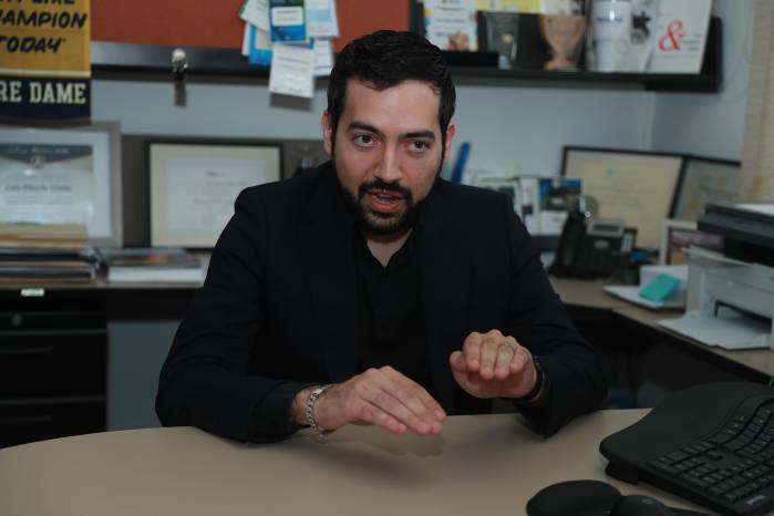 Luis Alejandro Pinzón Ureña, director de Investigación de la USMA y especialista en ingeniería sismológica, explica en entrevista con La Estrella de Panamá, este 14 de octubre de 2026, los hallazgos preliminares del estudio sobre la falla de Azuero-Soná.