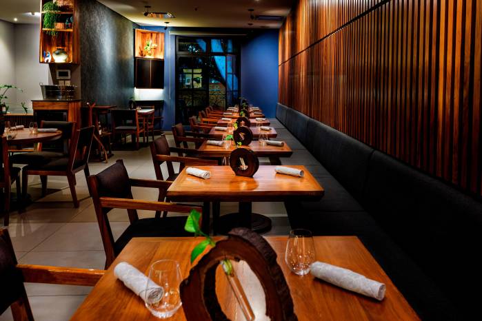 Salón del restaurante Lorea.