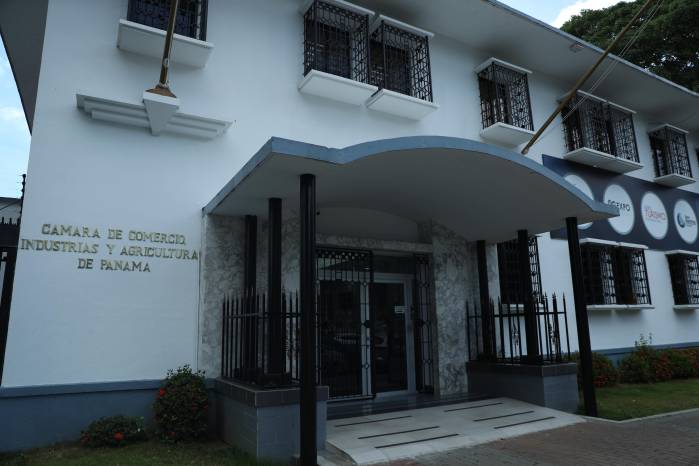 Sede de la Cámara de Comercio, Industrias y Agricultura de Panamá, organismo que empresarialmente unificó la postura del país.