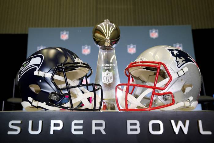Los New England Patriots y los Seattle Seahawks se enfrentarán por el Trofeo Vince Lombardi.