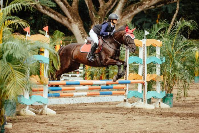 Paulina Arcila y Zazu. Campeones Nacionales Pre Infantil B