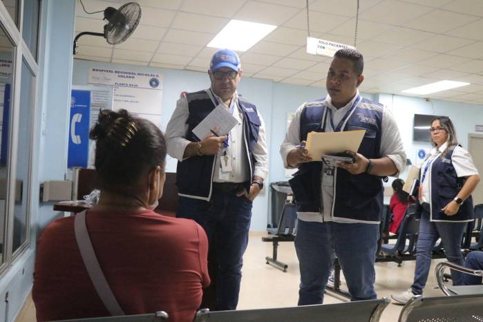 Personal de la Defensoría del Pueblo en las inspecciones recopilaron testimonios y evidencias .