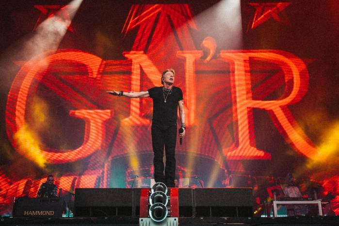 El concierto de la banda Guns N’ Roses está programado para el martes de la próxima semana en el Vive Claro de Bogotá, Colombia.