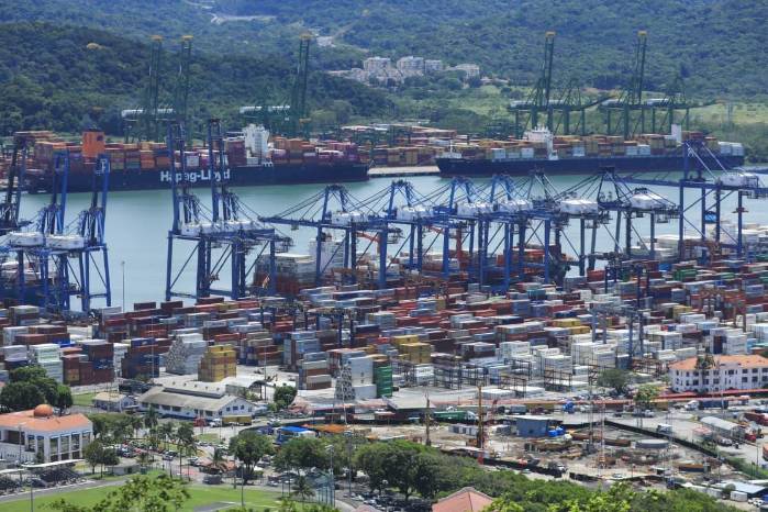 El puerto de Balboa, ubicado en Ciudad de Panamá, forma parte de los dos puertos panameños que están siendo vendidos por CK Hutchison.