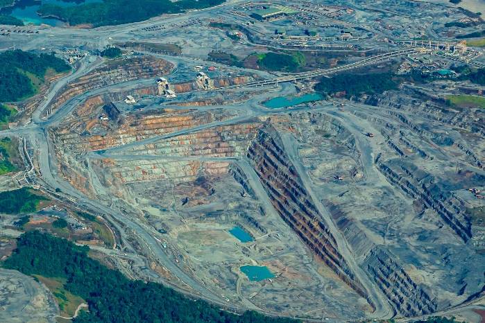 La mina Cobre Panamá en Donoso está paralizada desde noviembre de 2023, tras un fallo de la CSJ que declaró inconstitucional su contrato de concesión.