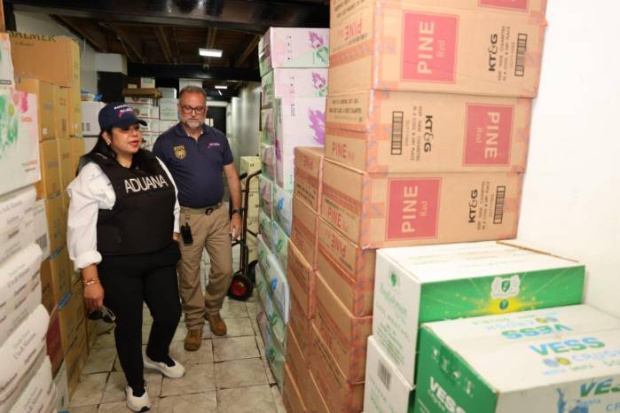 La Autoridad Aduanas mantiene los operativos de decomiso de cigarrillo ilegal.