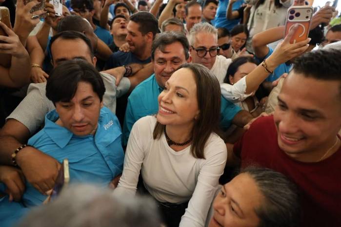 La líder opositora Venezuela, María Corina Machado.
