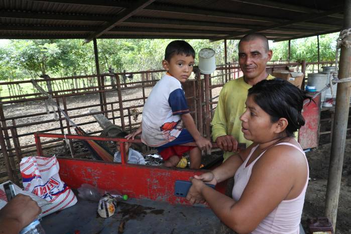 El terremoto dejó miedo, grietas y familias sin agua