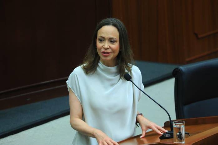 La líder opositora venezolana, María Corina Machado