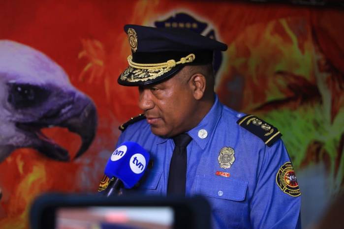 Coronel Cirilio Castillo, director nacional de Seguridad, Prevención e Investigación de Incendios