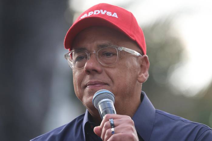 El presidente de la Asamblea Nacional de Venezuela, Jorge Rodríguez.