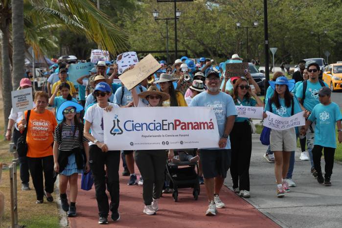 La calzada de Amador es por excelencia el punto de encuentro para la marcha.