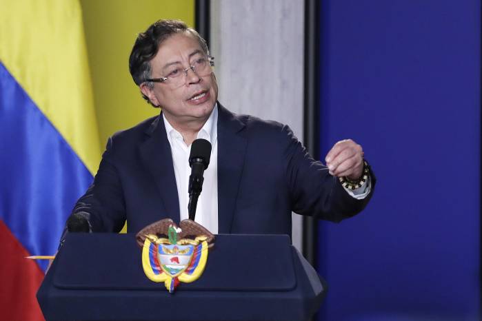 El presidente de Colombia, Gustavo Petro, en una foto de archivo.
