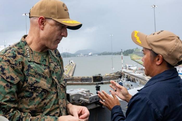 El comandante del Comando Sur de Estados Unidos (SOUTHCOM), Francis L. Donovan,